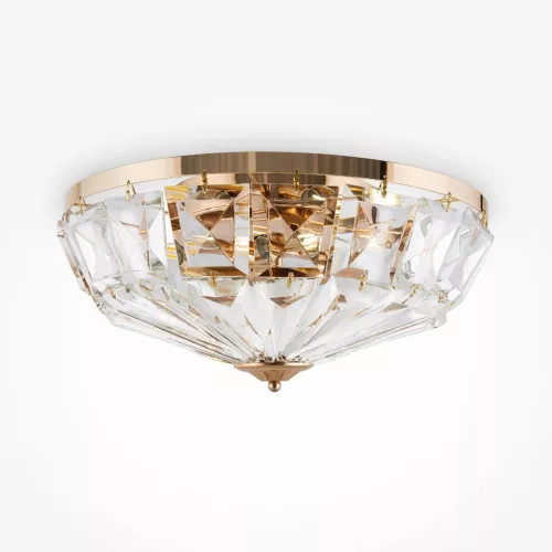 MAYTONI MOD094CL-06G FACET Klasszikus Mennyezeti Lámpa Arany E14 IP20