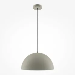   MAYTONI MOD168PL-01BG BASIC COLORS Modern Függesztett Lámpa Szürke E27 IP20