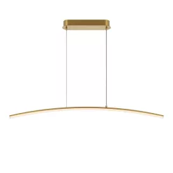   MAYTONI MOD243PL-L18BSK LIGHT REFLECTION Modern Led Függesztett Lámpa Fehér, Sárgaréz LED IP20