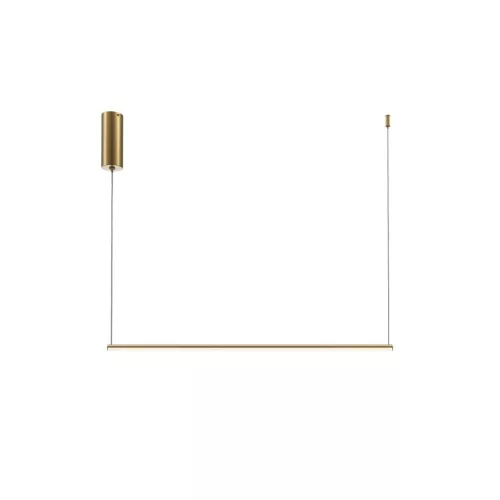 MAYTONI MOD246PL-L16BSK HALO Modern Led Függesztett Lámpa Fehér, Sárgaréz LED IP20