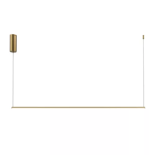 MAYTONI MOD246PL-L24BSK HALO Modern Led Függesztett Lámpa Fehér, Sárgaréz LED IP20