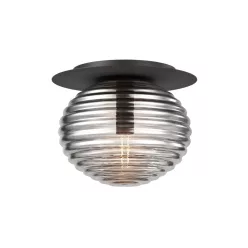   MAYTONI MOD268CL-01B REELS Modern Mennyezeti Lámpa Fekete, Füstös E27 IP20