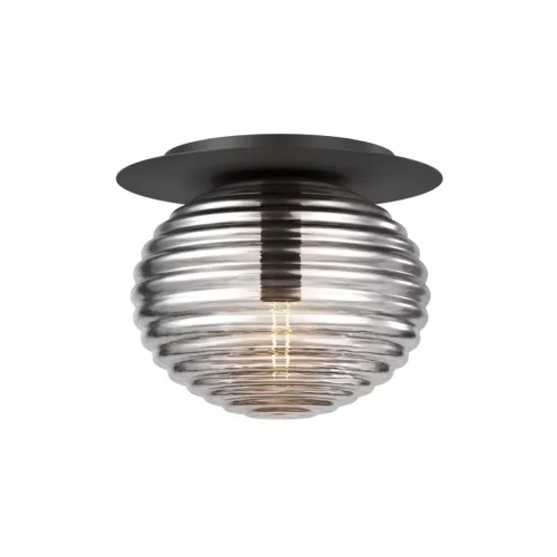 MAYTONI MOD268CL-01B REELS Modern Mennyezeti Lámpa Fekete, Füstös E27 IP20