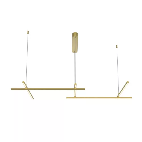 MAYTONI MOD278PL-L50G3K RADIANCE Modern Led Függesztett Lámpa Arany LED IP20
