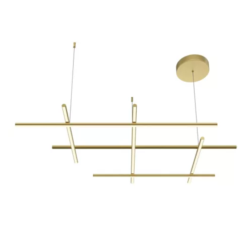 MAYTONI MOD278PL-L86G3K RADIANCE Modern Led Függesztett Lámpa Arany LED IP20