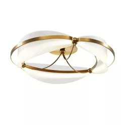   MAYTONI MOD281CL-L45BS3K BREEZE Glamour Mennyezeti Lámpa Átlátszó, Matt Sárgaréz LED IP20
