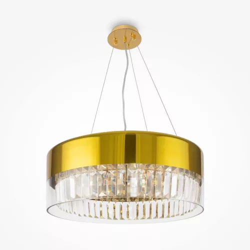 MAYTONI MOD313PL-06G WONDERLAND Kristály Függesztett Lámpa Arany E14 IP20