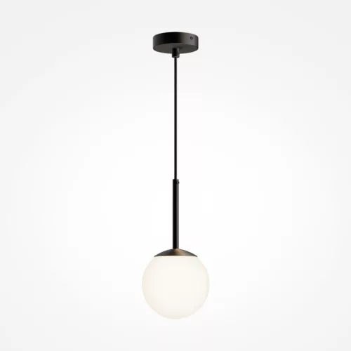 MAYTONI MOD321PL-01B BASIC FORM Modern Függesztett Lámpa Fehér, Matt Fekete E14 IP20