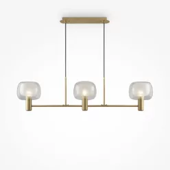 Maytoni VISION MOD411PL-03G Függőlámpa 3x60W/E14 IP20