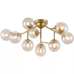   MAYTONI MOD545PL-12G DALLAS Glamour Mennyezeti Lámpa Arany G9 IP20