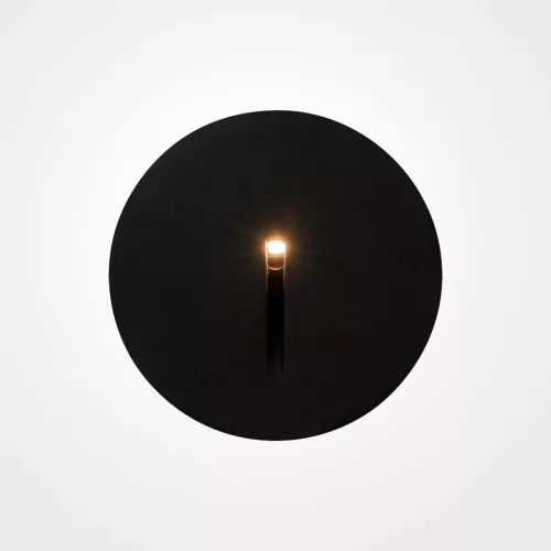 MAYTONI O014SL-L3B3K LOCK Kültéri Falba Építhető Lámpa Fekete LED