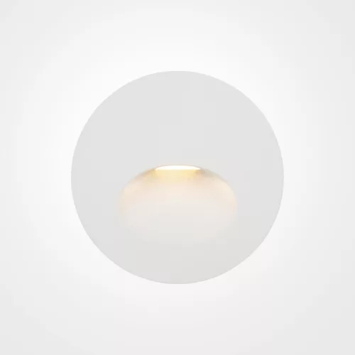 MAYTONI O015SL-L3W3K BIL Kültéri Falba Építhető Lámpa Fehér LED