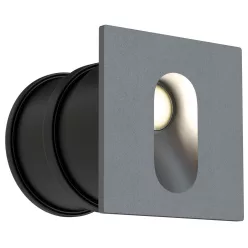   MAYTONI O022-L3GR VIA Kültéri Falba Építhető Lámpa Zöld LED