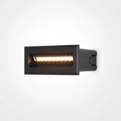   MAYTONI O045SL-L5B3K BOSCA Kültéri Falba Építhető Lámpa Fekete LED