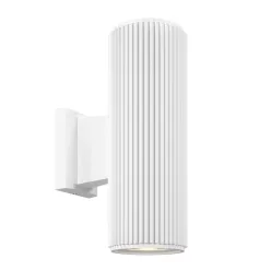   MAYTONI O419WL-02W RANDO Modern Kültéri Fali Lámpa Fehér, Fekete E27 IP54