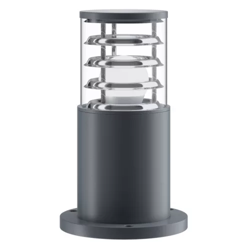 MAYTONI O576FL-01GR BRONX Modern Kültéri Állólámpa Fekete, Szürke E27 IP54