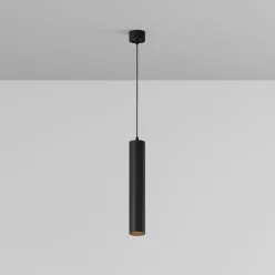   MAYTONI P072PL-L12B3K-1 FOCUS LED Hengeres Függesztett Lámpa Fekete LED IP20