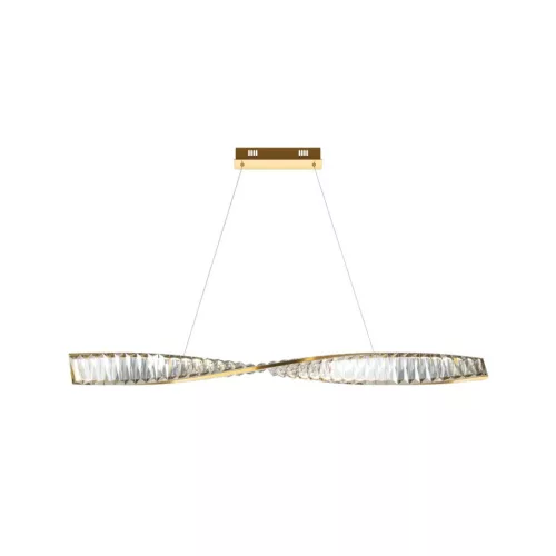 MAYTONI P097PL-L28BS3K KRONE Kristály Függesztett Lámpa Sárgaréz LED IP20