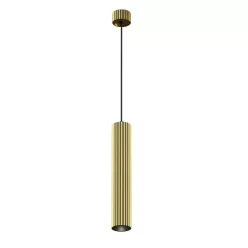   MAYTONI P106PL-01-GU10-BS CALIPSO Hengeres Függesztett Lámpa Sárgaréz GU10 IP20