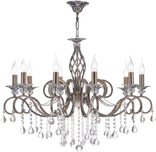 MAYTONI RC247-PL-10-R GRACE Kristály Csillár Sárgaréz E14 IP20