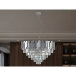 NEDES N2213 PLAZA Kristály Függesztett Lámpa IP20