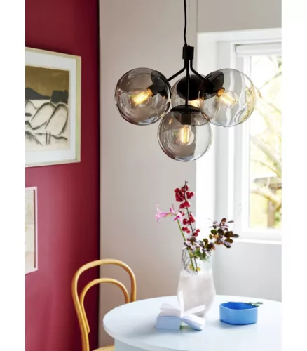 NORDLUX 2112153003 IVONA Modern Függesztett Lámpa Fekete E27 IP20
