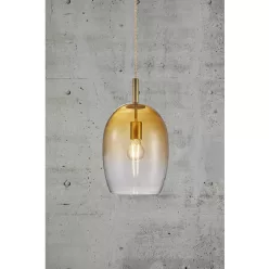   NORDLUX 2112723027 UMA Modern Függesztett Lámpa Borostyán E27 IP20