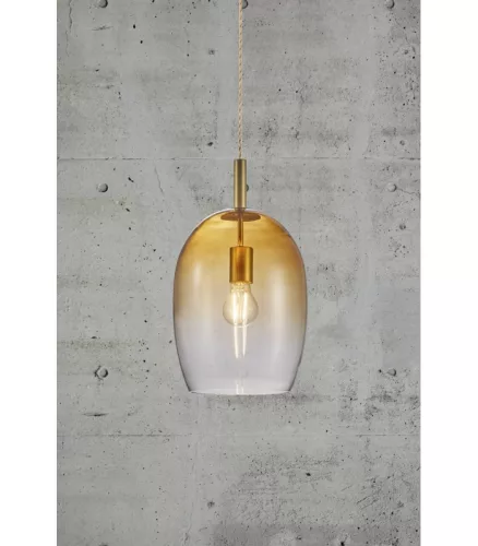 NORDLUX 2112723027 UMA Modern Függesztett Lámpa Borostyán E27 IP20