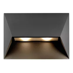   NORDLUX 2218191003 PONTIO Modern Kültéri Fali Lámpa Fekete GU10 IP54