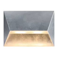   NORDLUX 2218191031 PONTIO Modern Kültéri Fali Lámpa Ezüst GU10 IP54