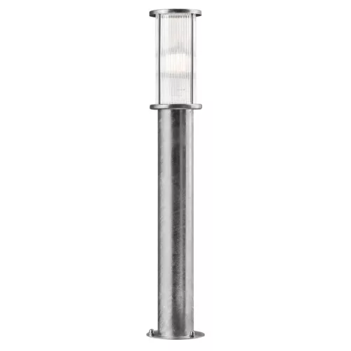 NORLDUX 2218308031 LINTON Modern Kültéri Állólámpa Ezüst Horganyzott E27 IP54
