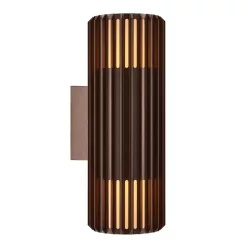   NORDLUX 2418121261 ALUDRA Modern Kültéri Fali Lámpa Barna E27 IP54
