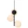 NORDLUX 48603003 LILLY Többágú Függesztett Lámpa Fehér, Fekete E14 IP20