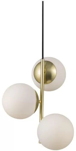 NORDLUX 48603035 LILLY Többágú Függesztett Lámpa Fehér, Sárgaréz E14 IP20