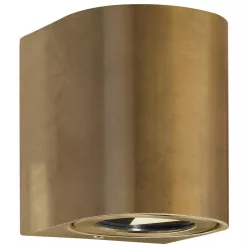   NORDLUX 49701035 CANTO Modern Kültéri Fali Lámpa Sárgaréz LED IP44