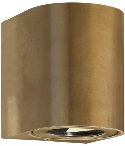 NORDLUX 49701035 CANTO Modern Kültéri Fali Lámpa Sárgaréz LED IP44