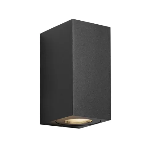 NORDLUX 49731203 CANTO Modern Kültéri Fali Lámpa Fekete GU10 IP44