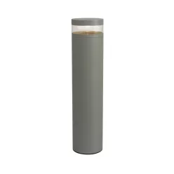 kültéri állólámpa aluminium színű vázzal és alumínium testtel kerti használatra norlys-1240al - moretti.hu