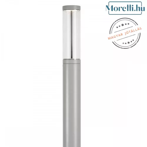 kültéri kandeláber alumínium színű vázzal és fém testtel kerti használatra norlys-6107al - moretti.hu