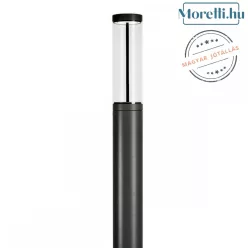 kültéri kandeláber szürke színű vázzal és fém testtel kerti használatra norlys-6117gr - moretti.hu
