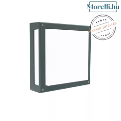 kültéri mennyezeti lámpa grafit színű vázzal és fém testtel kerti használatra norlys-718gr - moretti.hu