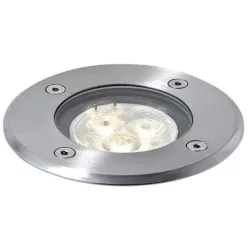   NOVOLUX 037A-L02D1A-30 BORA Kültéri Talajba Építhető Lámpa Ezüst LED IP67