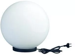 NOVOLUX 129G-G05X1A-02 GLOU Kültéri Dekorációs Lámpa Fehér, Fekete E27 IP44