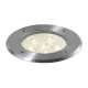 NOVOLUX 183A-L0206A-30 LOO Kültéri Talajba Építhető Lámpa Ezüst LED IP67