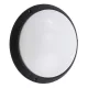 NOVOLUX 203B-G05X1A-02 MIR Modern Kültéri Mennyezeti Lámpa Fehér, Fekete E27 IP65