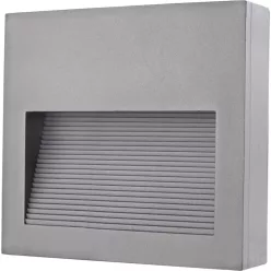   NOVOLUX 289C-L0210B-03 SLIM Modern Kültéri Fali Lámpa Szürke LED IP65