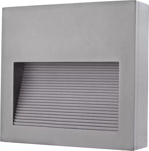 NOVOLUX 289C-L0210B-03 SLIM Modern Kültéri Fali Lámpa Szürke LED IP65