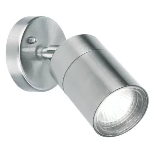 NOVOLUX 297B-G21X1A-30 STAN Modern Kültéri Fali Lámpa Ezüst GU10 IP44