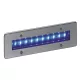 NOVOLUX 305C-L1002F-30 SYNA Kültéri Falba Építhető Lámpa Fehér, Ezüst LED IP68