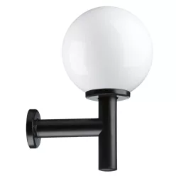   NOVOLUX 344G-G05X1A-02 VIC Modern Kültéri Fali Lámpa Fehér, Fekete E27 IP43